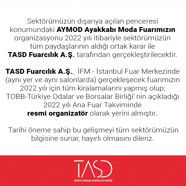 Sektörümüze Önemle Duyurulur!